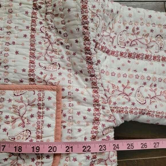 Free People Alexie Jacket Womens L Quilted Cottagecore Town & Country Heritage - Picture 7 of 8